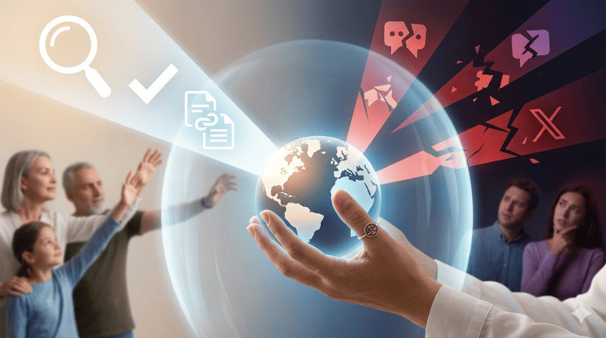 Kebebasan berpendapat adalah HAM, tapi hak mendapatkan informasi benar (bebas hoaks) juga fundamental. Simak analisis regulasi era kreator konten di sini.